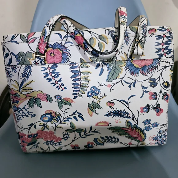 Tory Burch Parker Gabriella Floral Tote - Picture 3 of 6